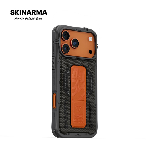 SkinArma Premium 17 Leather MagSafe With Stand – 17, 17 Air, 17 Pro, 17 Pro Max iPhone Case