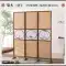 Phong cách Trung Quốc mới vách ngăn phòng khách hiện đại đơn giản gấp di động chặn cửa ra vào bằng gỗ nguyên khối tre lối vào văn phòng 45 mẫu vách ngăn trang trí phòng khách tuyệt đẹp Màn hình / Cửa sổ