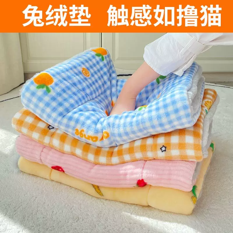 Хлопковая подушечка-лежак для питомца: гнездо-одеяло для собаки, матрас-мятный кошачий гнездо, зимнее гнездо-матрац подушка для сна собаки, подушка для кошки