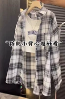 131 рукав-фонарь в черно-белую клетку в клетку