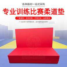 Коврик для дзюдо 柔道垫子榻榻米武术散打空翻体操垫搏击跆拳道摔跤比赛训练柔术垫