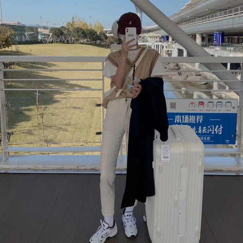 Вместительный и большой универсальный высококачественный чемодан подходит для мужчин и женщин, увеличенная толщина, популярно в интернете, 32