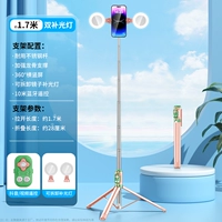 TikTok, длинный оранжевый заполняющий свет, штатив, 1.7м, дистанционное управление