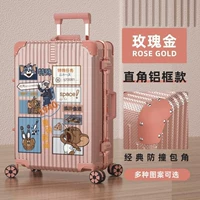 Правой углу алюминиевой рамки и золото мыши