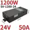 Mingwei chuyển đổi nguồn điện 380V sang 24V/12V/36V/48V DC 350W/1000W/2000W máy biến áp Nguồn điện