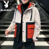 Playboy, зимний пуховик, утепленная куртка, коллекция 2021, оверсайз