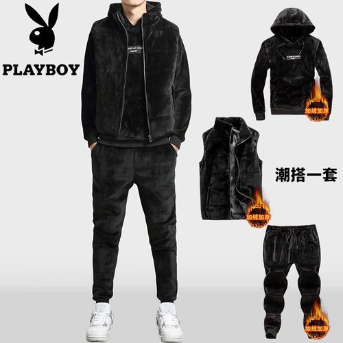 Playboy, бархатная демисезонная толстовка, утепленная куртка