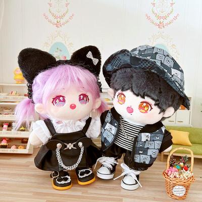 taobao agent Cotton doll, jacket with hood, 20cm
