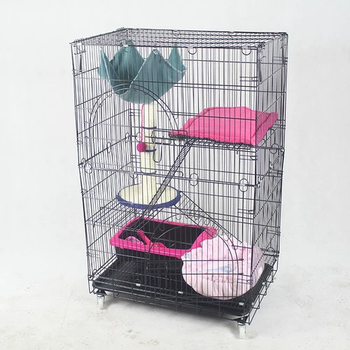 Двухэтажная большая вилла, трехслойная вуаль, котенок, кот, домашний питомец