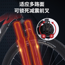 Горный велосипед 飞鸽油碟刹铝合金自行车内走线蓝图变速成人男女青少年学生山地车