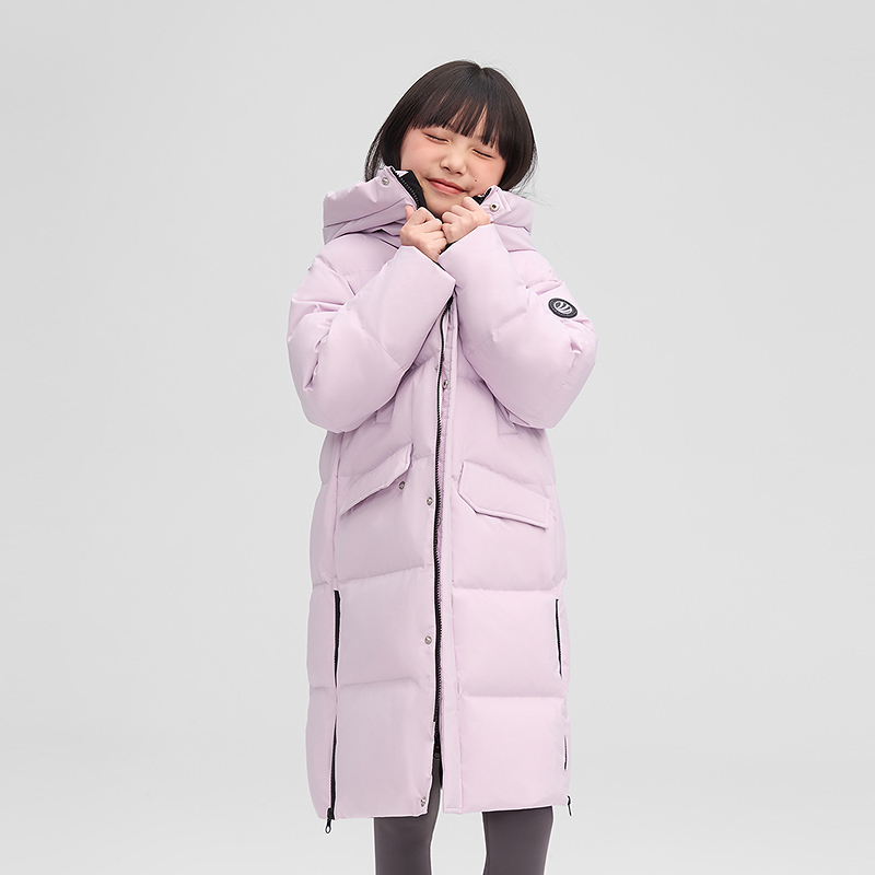 【25冬新品】波司登儿童羽绒服女童长款加厚男女可穿青少年羽绒服