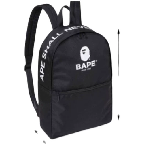 Журнал, черный легкий и тонкий рюкзак, вместительный и большой ранец, сумка для путешествий