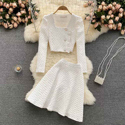 Комплект, пиджак классического кроя, универсальная куртка, мини-юбка, юбка, А-силуэт