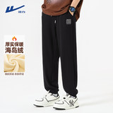 回力加绒加厚男士卫裤440g券后29.9元包邮