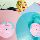 Подлинная виниловая пластинка TaylorSwift Taylor Mildew album Lover Lover розового и голубого цвета с клеем 2LP mini 1