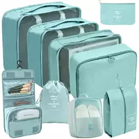 Водонепроницаемая ткань, сумка для обуви, синий комплект