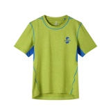 Летняя быстросохнущая летняя одежда, спортивная футболка с коротким рукавом для мальчиков, короткий рукав, подходит для подростков