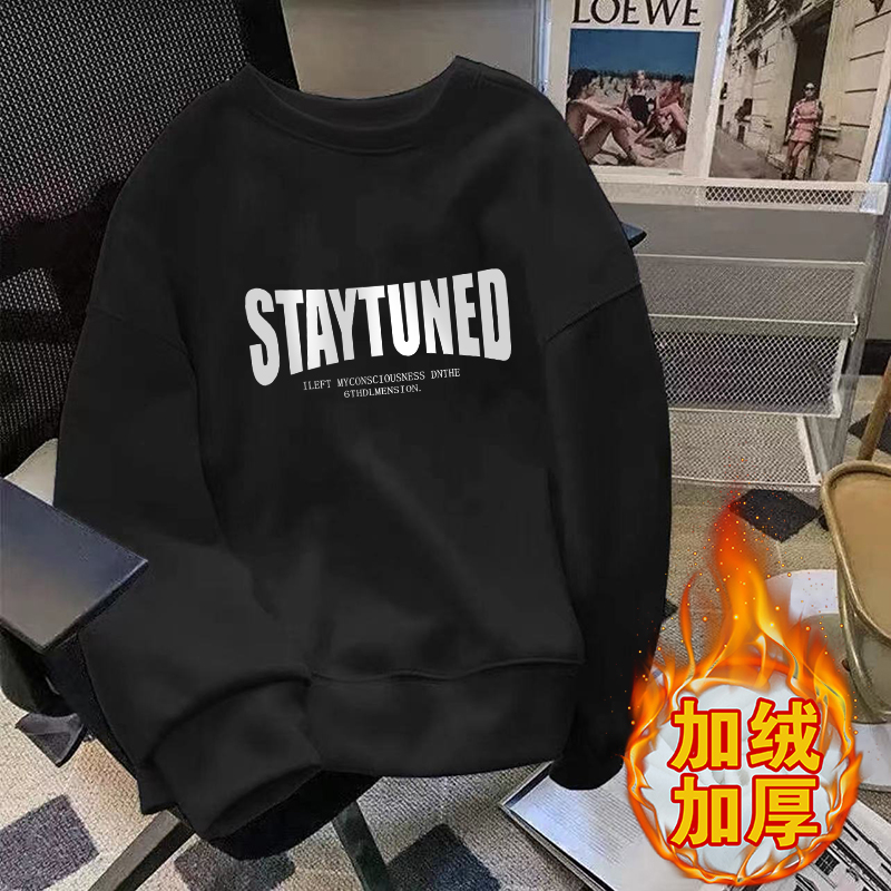 【Z151-STAYU】Black plus velvet