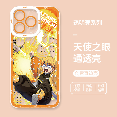 Demon Slayer Anime Clear Transparent iPhone Case