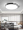 Black circular 40cm LED high brightness white light 36W