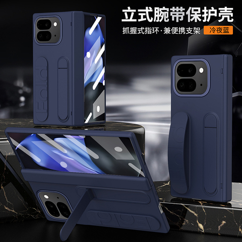 9, 9 Pro, 9 Pro XL Kickstand Folding Stand Wrist Hand Band Strap Wallets Google Pixel Phone Case