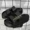 Giày đầu bếp nam thoáng khí chống thấm nước chống trượt giày nhà bếp nam màu đen bảo hộ lao động giày công sở mùa hè 