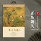 029-100 Bird Chaoffeng (53*86 см) Сюаньская бумага 7 ежемесячный календарь