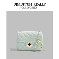 Зеленый+столочный подарочный пакет