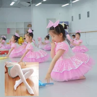 Розовый аксессуар для волос, леггинсы, юбка-пачка