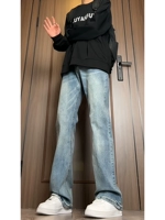 Светлый белый и синий [обновлять модель-шоу высокий и тонкий]