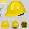 Mũ bảo hiểm an toàn công trường xây dựng tiêu chuẩn quốc gia dày ABS thoáng khí Mũ bảo hiểm nam và nữ bảo hiểm lao động in kỹ thuật xây dựng bộ lãnh đạo xây dựng 