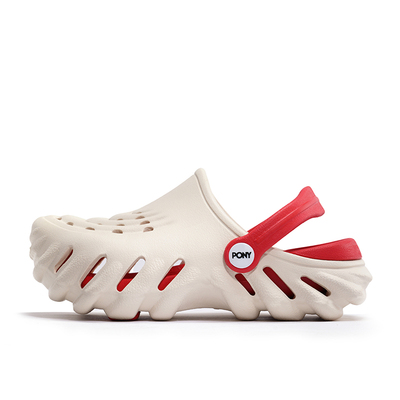 pony童鞋儿童洞洞鞋凉鞋夏季新款男童女童运动凉鞋拖鞋女孩涉水鞋