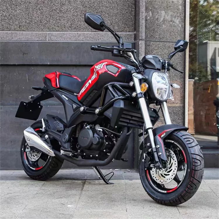 Новый Guosi Silver Silver сталь Маленький монстр 150cc топливная Street Car Honda Маленькая обезьяна ретро мотоцикл
