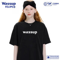 简约低调的配色质感【拍两件39.8】WASSUP纯棉T恤真的好用吗？