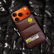 Orange Smiley "DREW HOUSE" Padded Case For iPhone Trendy Fashionable 17/16/15/14/13/12