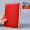 Hardcover A5 red 200 pages customizable