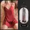 đồ ngủ bodysuit Bộ đồ ngủ gợi cảm mùa hè băng lụa ren ngực nhỏ trong suốt treo váy ngủ nữ mới nguyên chất mong muốn vay ngu sẽy đồ ngủ cosplay cảnh sát 