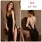 quan ao ngu sexy Bộ đồ ngủ nữ gợi cảm 2023 mùa thu đông váy dài xẻ băng lụa treo váy ngủ nguyên chất ham muốn phong cách 2 bộ đồ cao cấp đồ ngủ cosplay thỏ áo ngủ sexy 