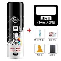 【Universal White 】【 Оригинальная смесь краски】 Self-Paint+Tool