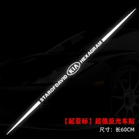 [Super Anti-Light Silver White] [Long Strip-Kia]