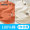 220G Pure Cotton Short T-2 Pack Orange # MZ Woodpecker Small Label - Shallow Rice # Lion Head