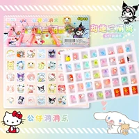 Sanrio, герои из мягкой резины, кукла, 8 шт
