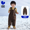 【迷你巴拉】儿童三防羽绒背带裤