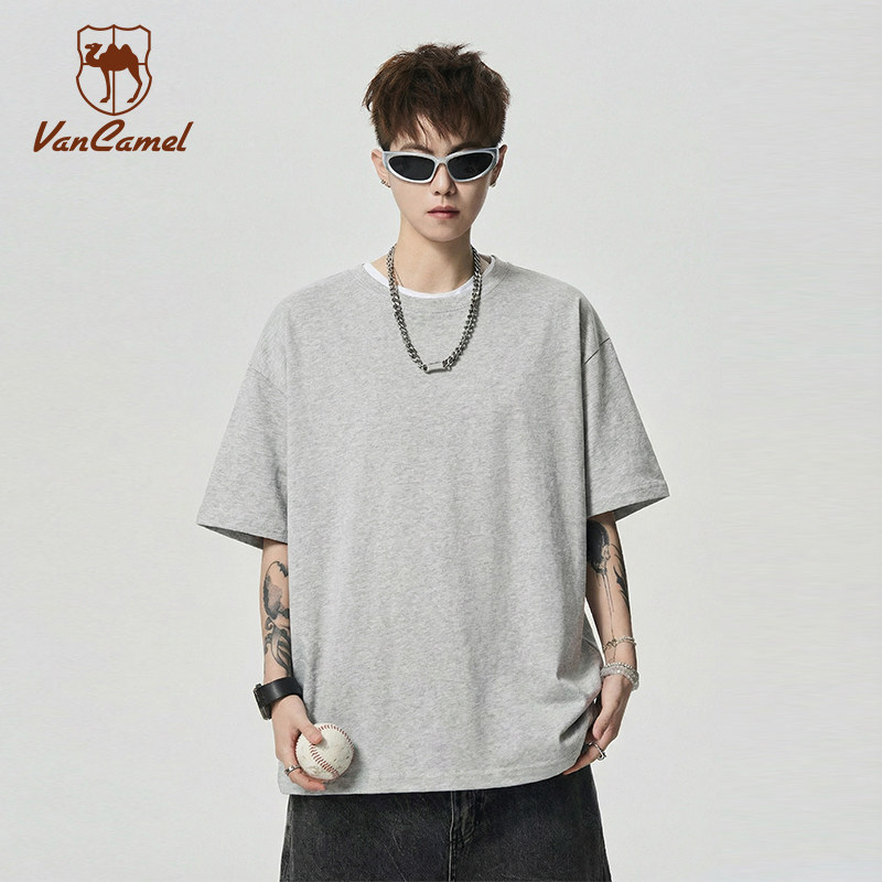 两件【西域骆驼】精梳纯棉T恤