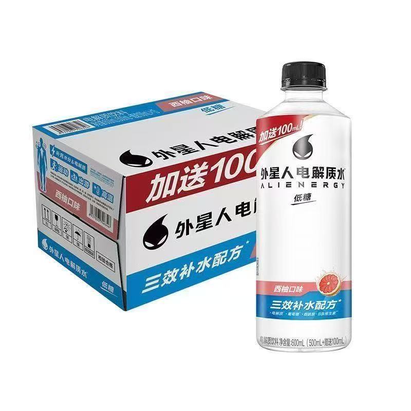 外星人500ml/600ml*15瓶整箱哪.吒联名款常规款电解质水随机发