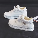 人本冬季加绒厚底增高棉鞋券后9.9元包邮