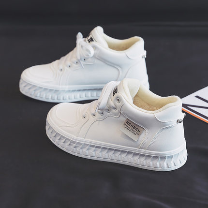 人本雪地靴女款2025新款女鞋冬季加绒加厚保暖鞋子厚底增高棉鞋女