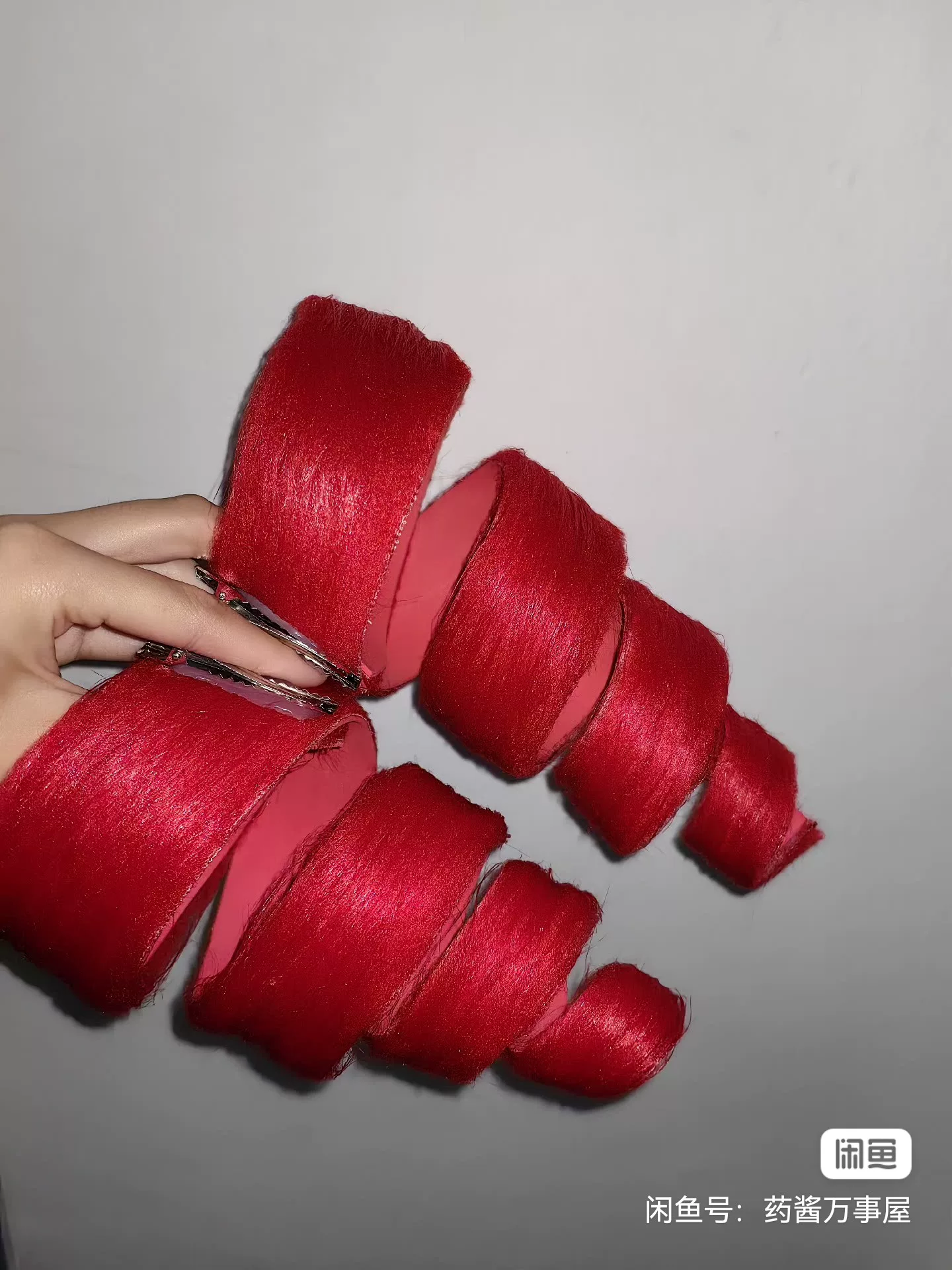 Wig, gravitational ponytail, cosplay, DIY
