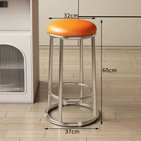 [Оранжевая восковая пиленка + серебряная ножки] 60 см. Губка/усиление трех кольца