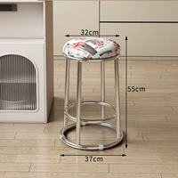 【Кожа риса + серебряные ножки】 55 см.